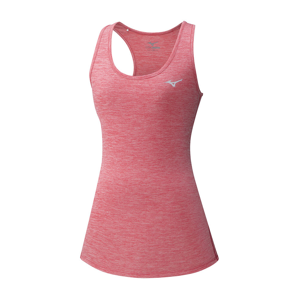 Camiseta de tirantes Mizuno Running Impulse Core Para Mujer Coral 3912507-MP